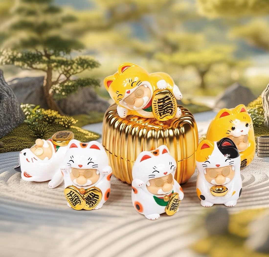 SUP.PRO.MANEKINEKO SERIES FIGURES GROUP