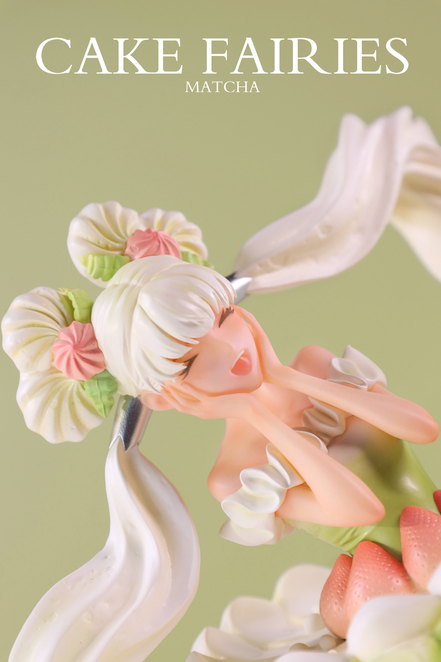 WeArtDoing Cake Fairies Matcha Dessert Decor 