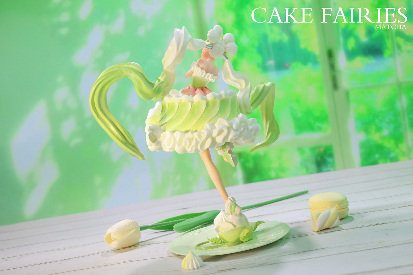 WeArtDoing Cake Fairies Matcha Dessert Decor 