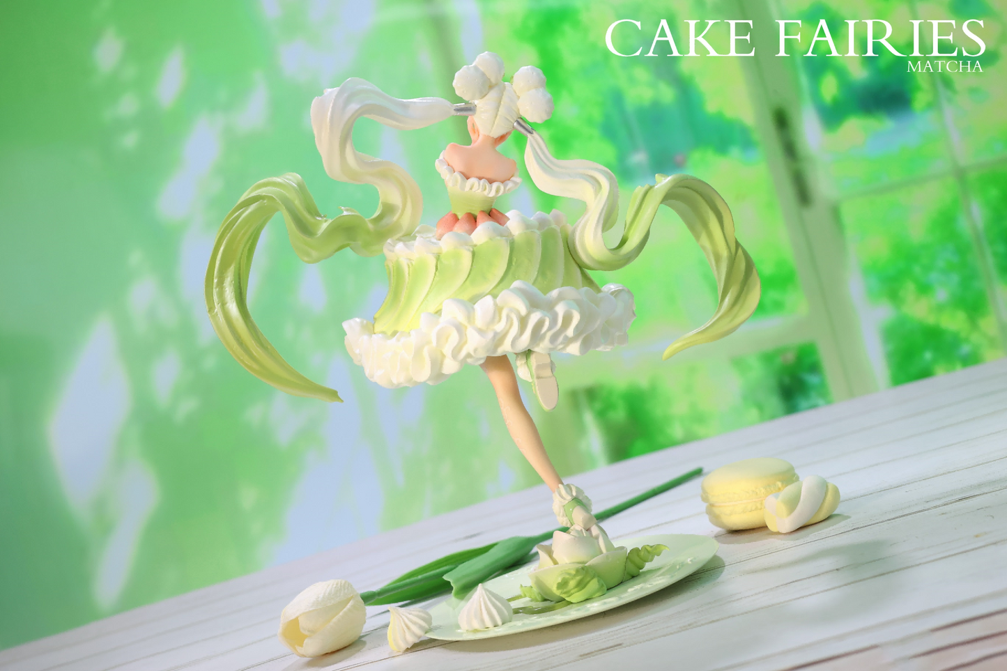 WeArtDoing Cake Fairies Matcha Dessert Decor 