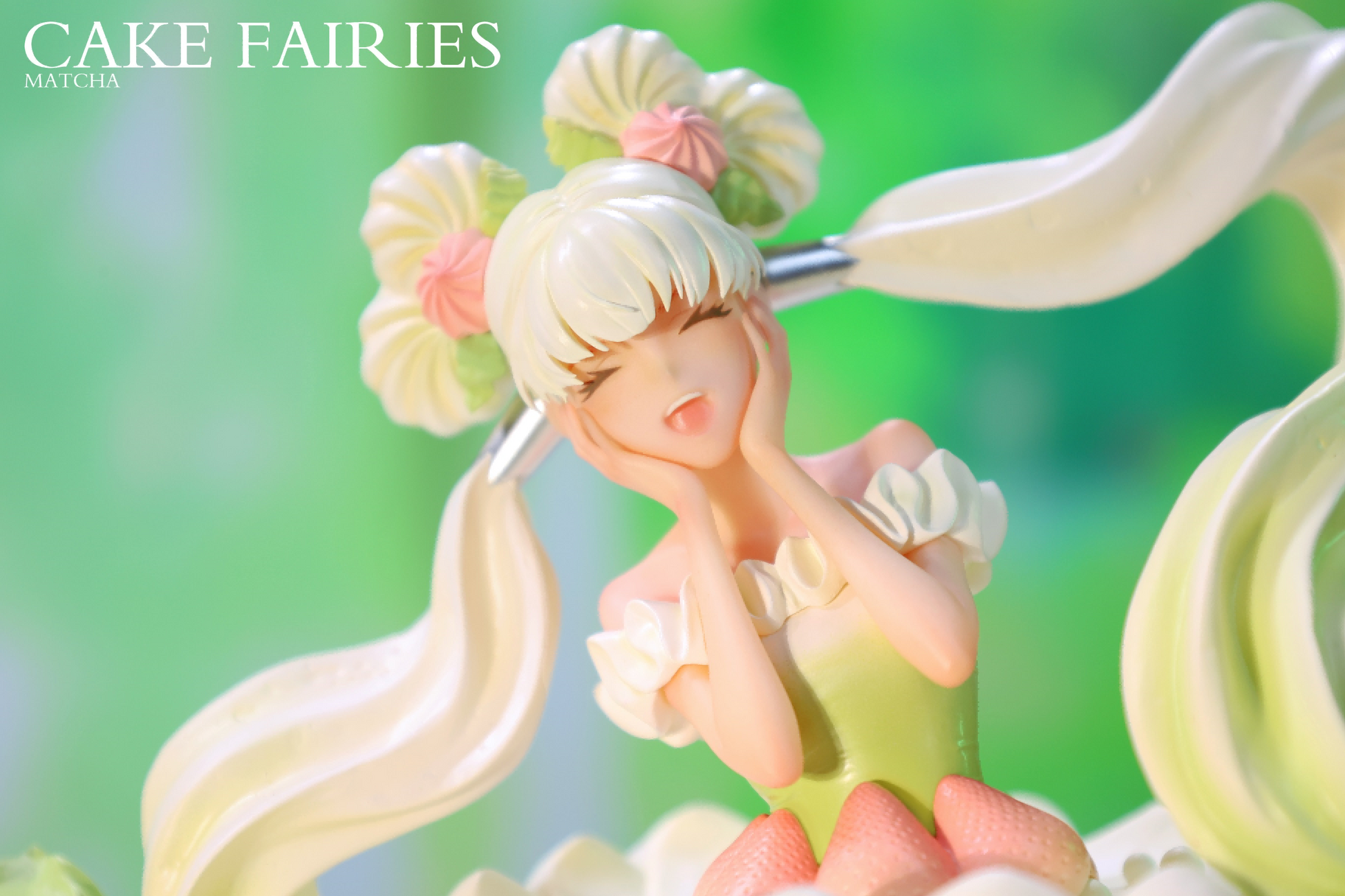 WeArtDoing Cake Fairies Matcha Dessert Decor 