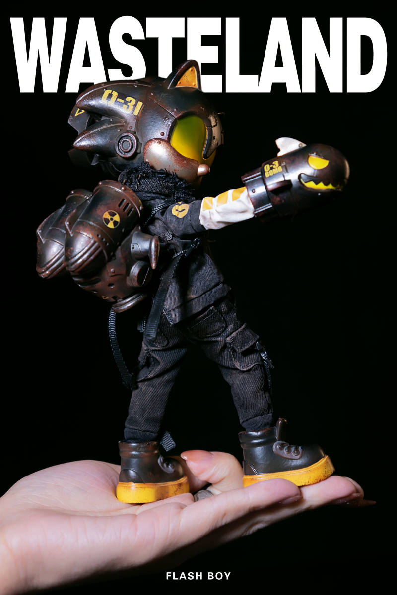 Wasteland Flash Boy Sonic Action Figure