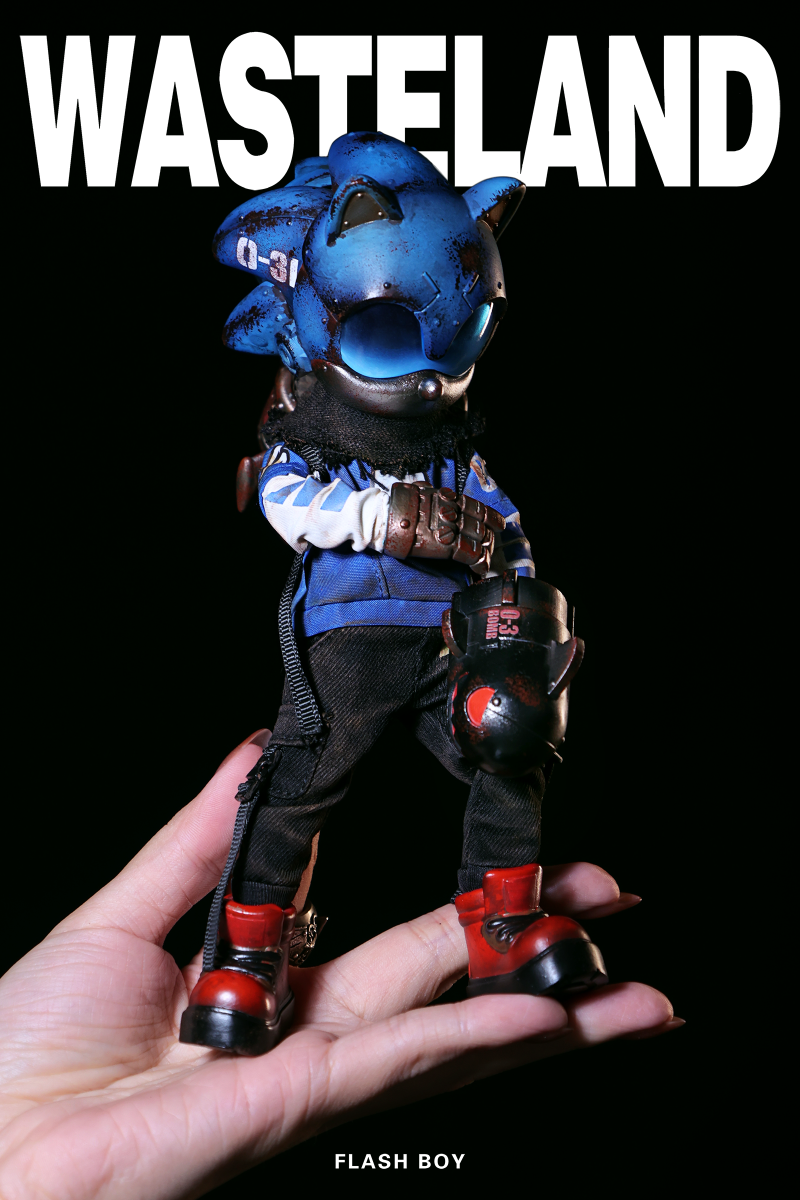 Wasteland Flash Boy Sonic Action Figure