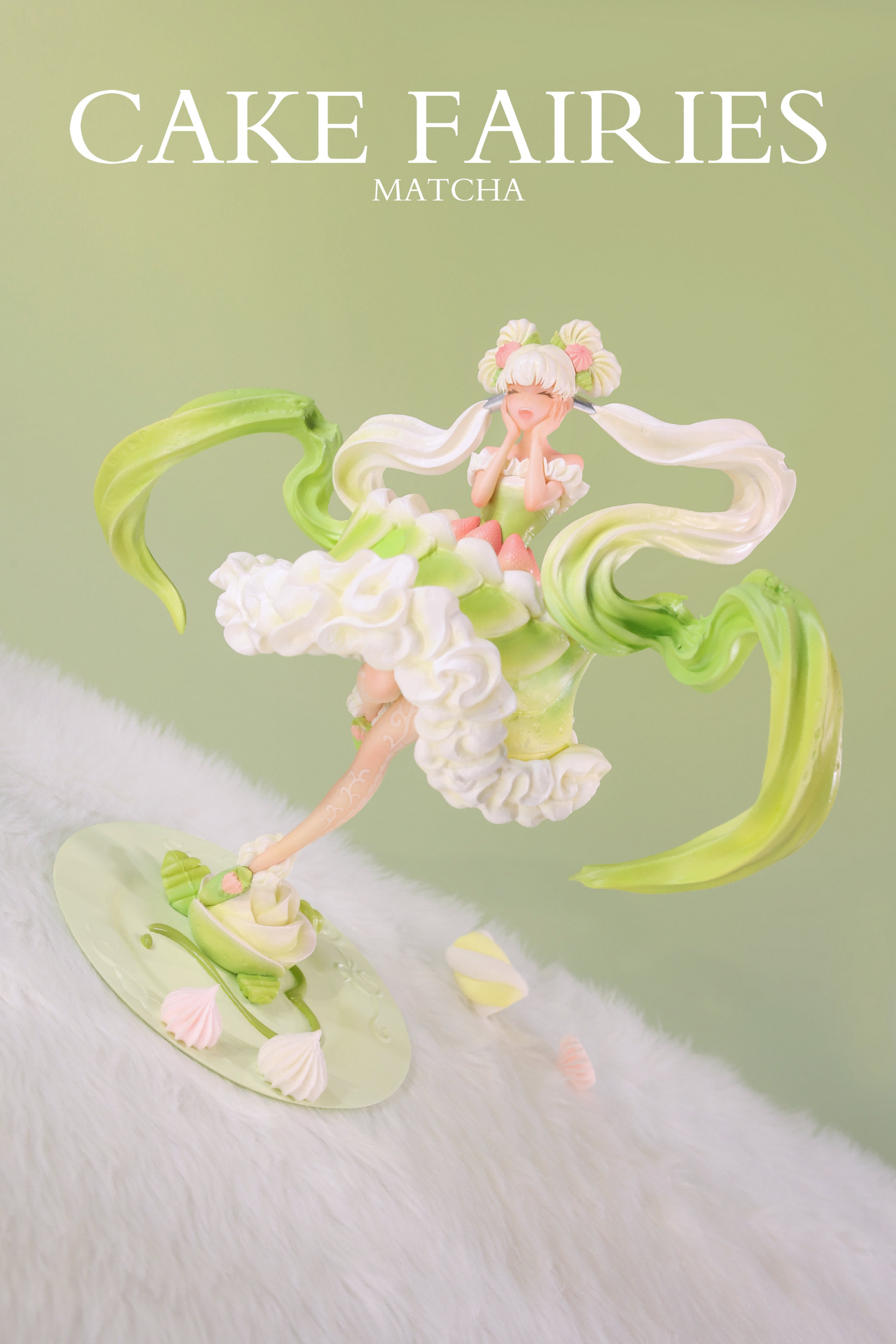 WeArtDoing Cake Fairies Matcha Dessert Decor 