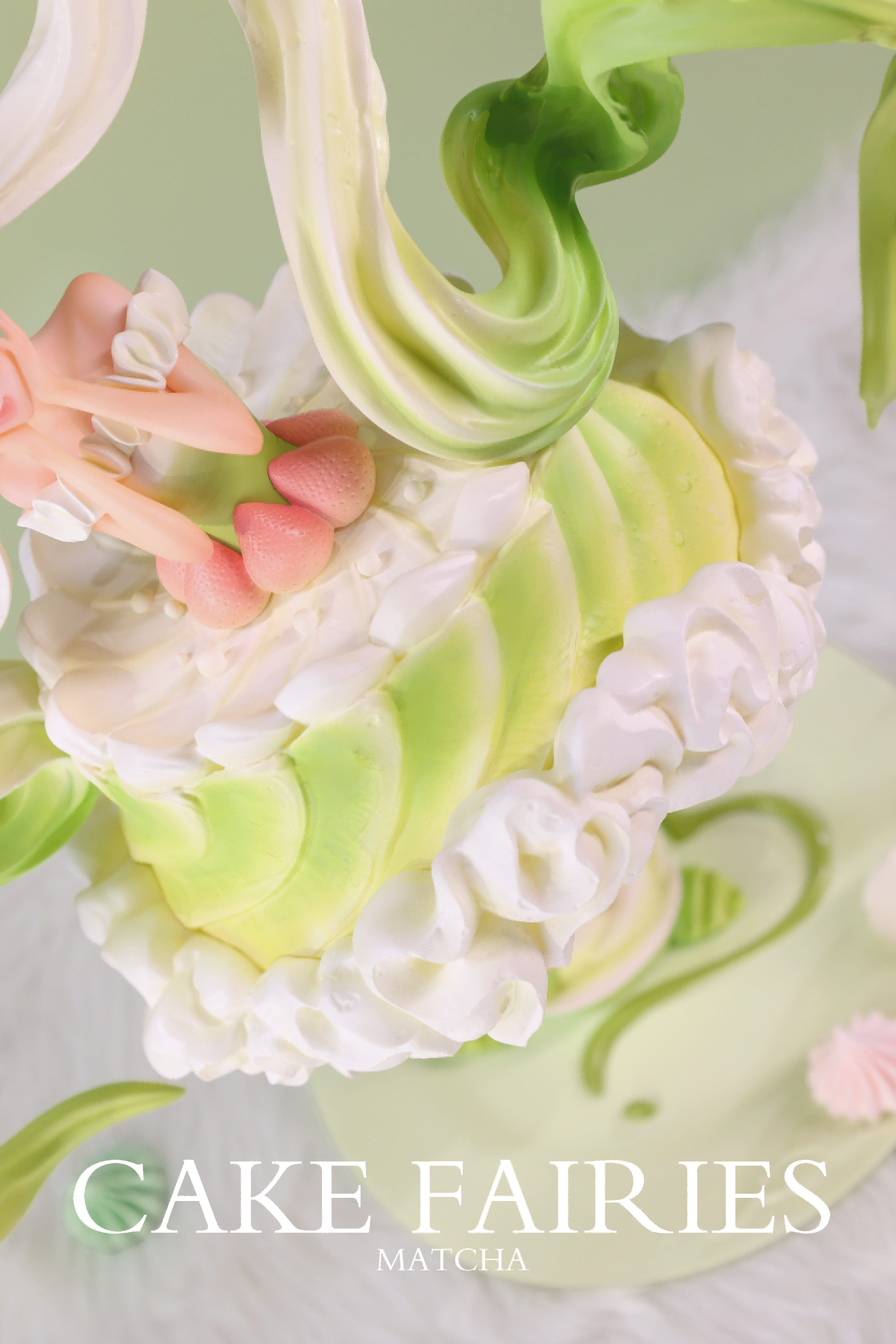 WeArtDoing Cake Fairies Matcha Dessert Decor 