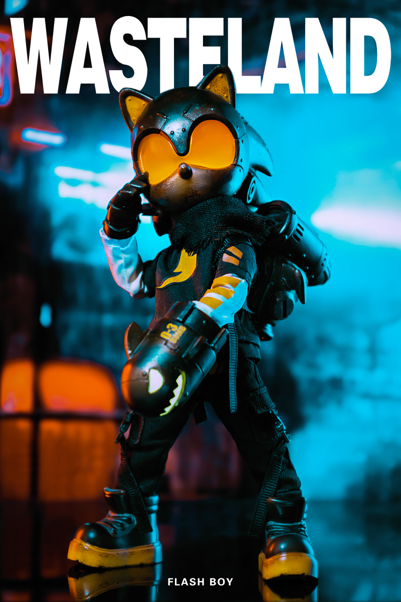 Wasteland Flash Boy Sonic Action Figure