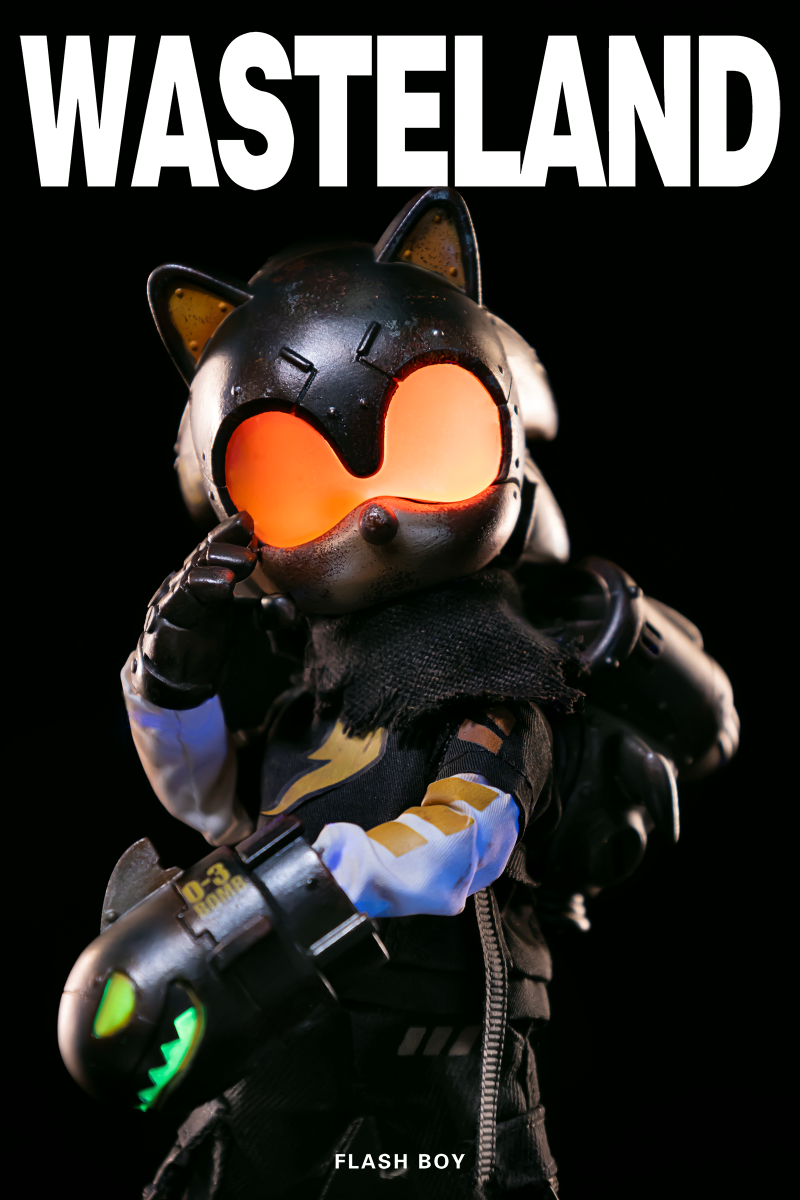 Wasteland Flash Boy Sonic Action Figure