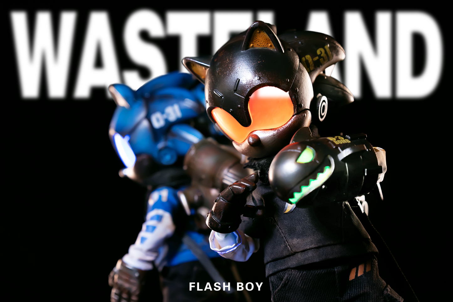 Wasteland Flash Boy Sonic Action Figure