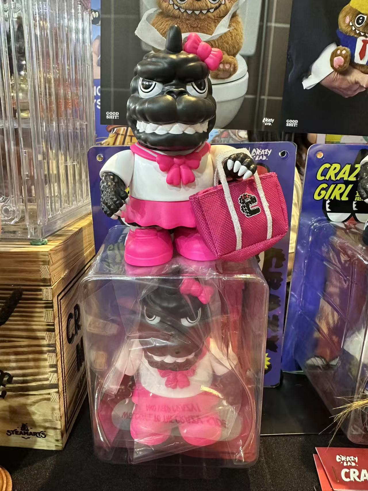 Crazilla Girl Spring Sakura Limited Edition by OFFART X James Lee