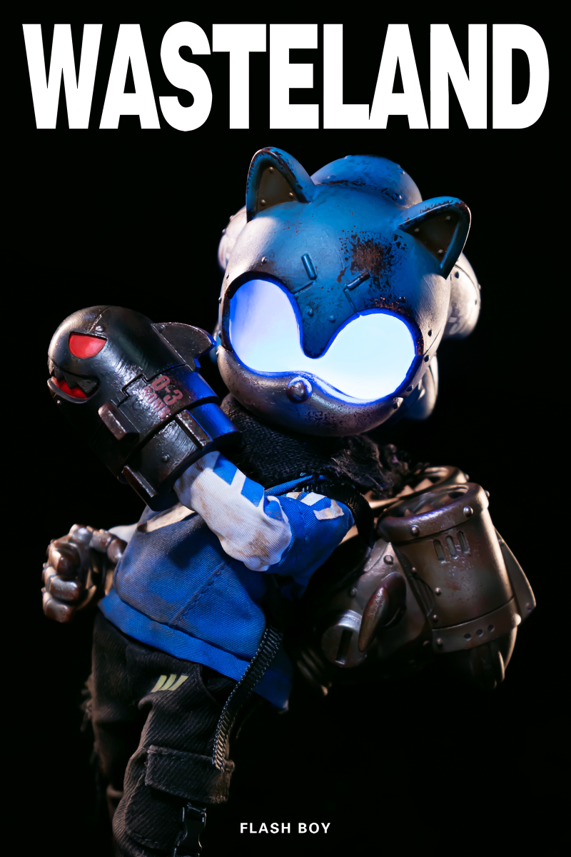 Wasteland Flash Boy Sonic Action Figure