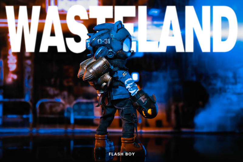 Wasteland Flash Boy Sonic Action Figure