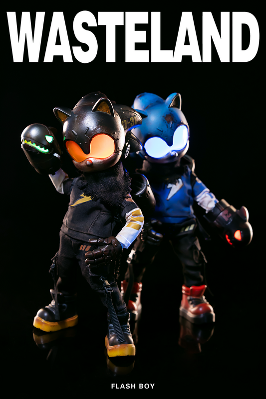 Wasteland Flash Boy Sonic Action Figure