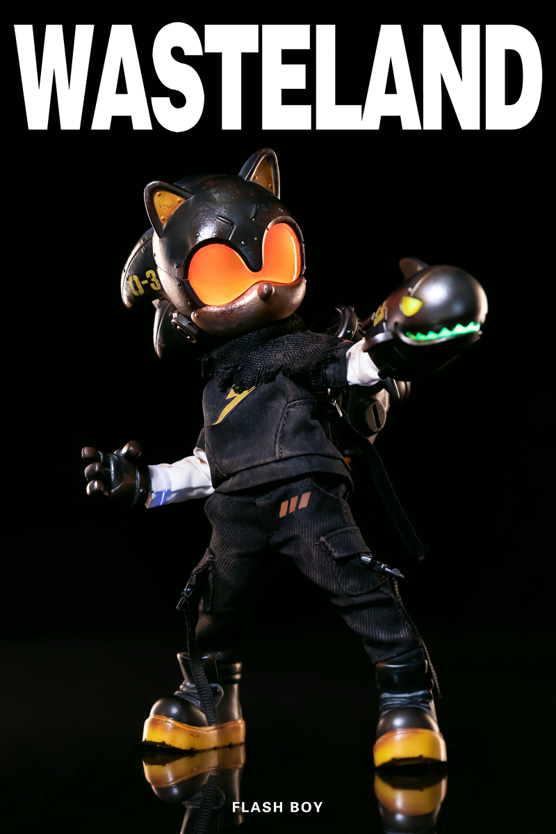 Wasteland Flash Boy Sonic Action Figure