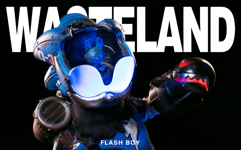 Wasteland Flash Boy Sonic Action Figure