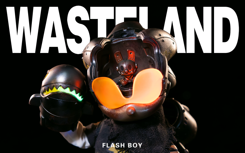 Wasteland Flash Boy Sonic Action Figure