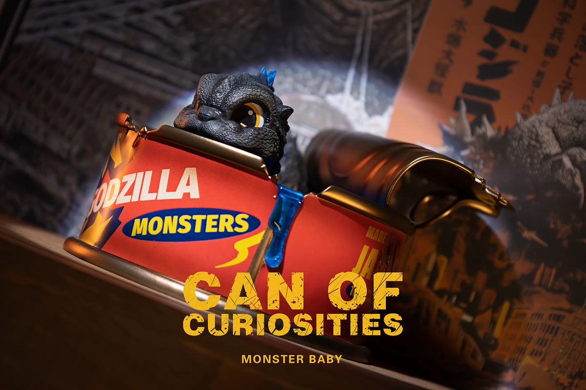 Can of Curiosities Monster Baby Blue