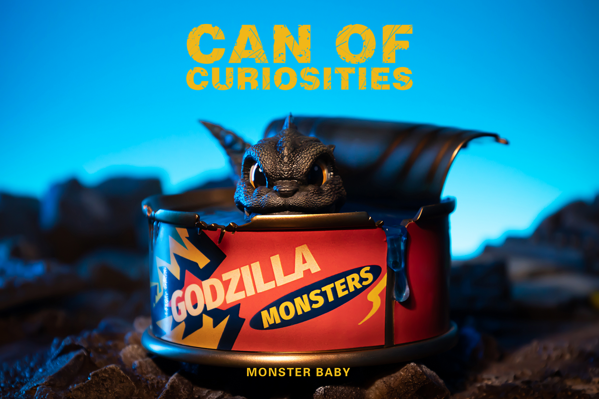 Can of Curiosities Monster Baby Blue