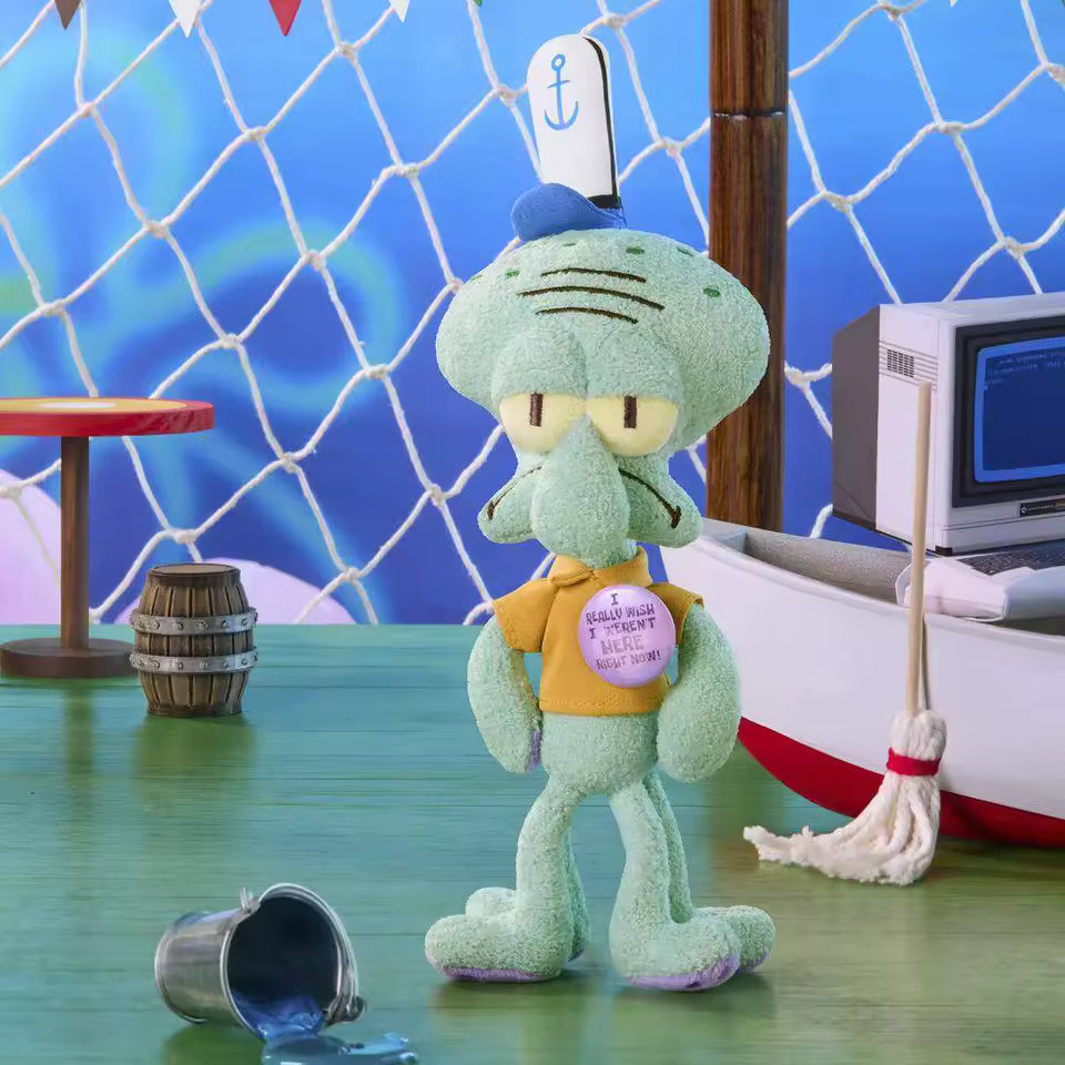 (PREORDER) A Day in the Life of Bikini Bottom Squidward's Day Plush Blind Box