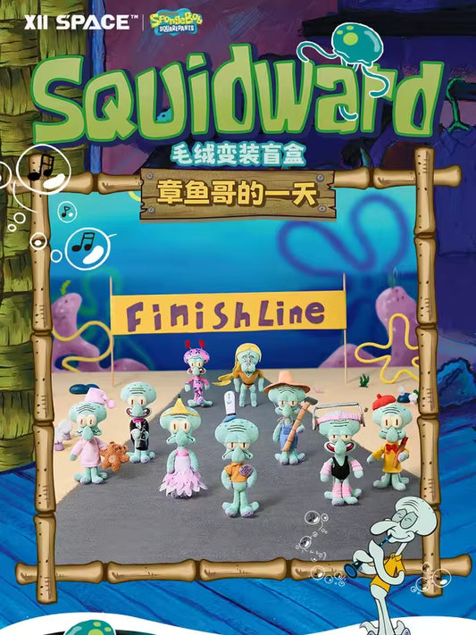 (PREORDER) A Day in the Life of Bikini Bottom Squidward's Day Plush Blind Box
