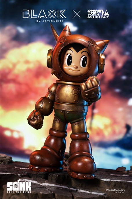 ASTRO BOY ft. Tezuka x BLAXK x SankToys Sofubi