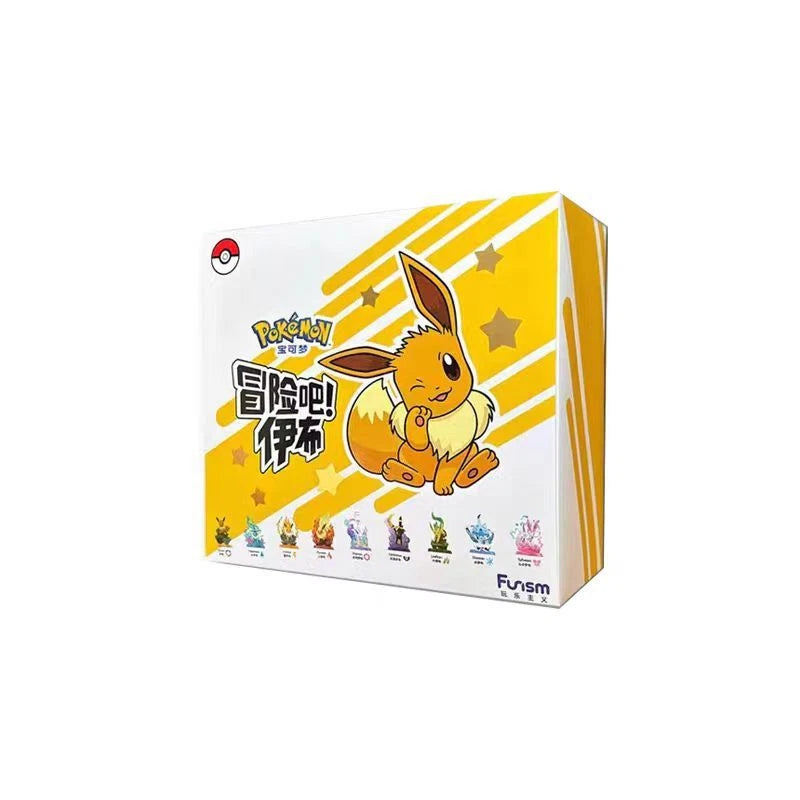 pocket monsters eevee (PREORDER) Funism Pokemon Adventure! Eevee Series Figures Blind Box