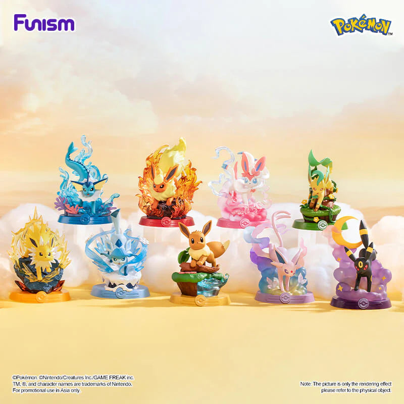 Funism Pokemon Adventure Eevee Series Blind Box Anime Figures
