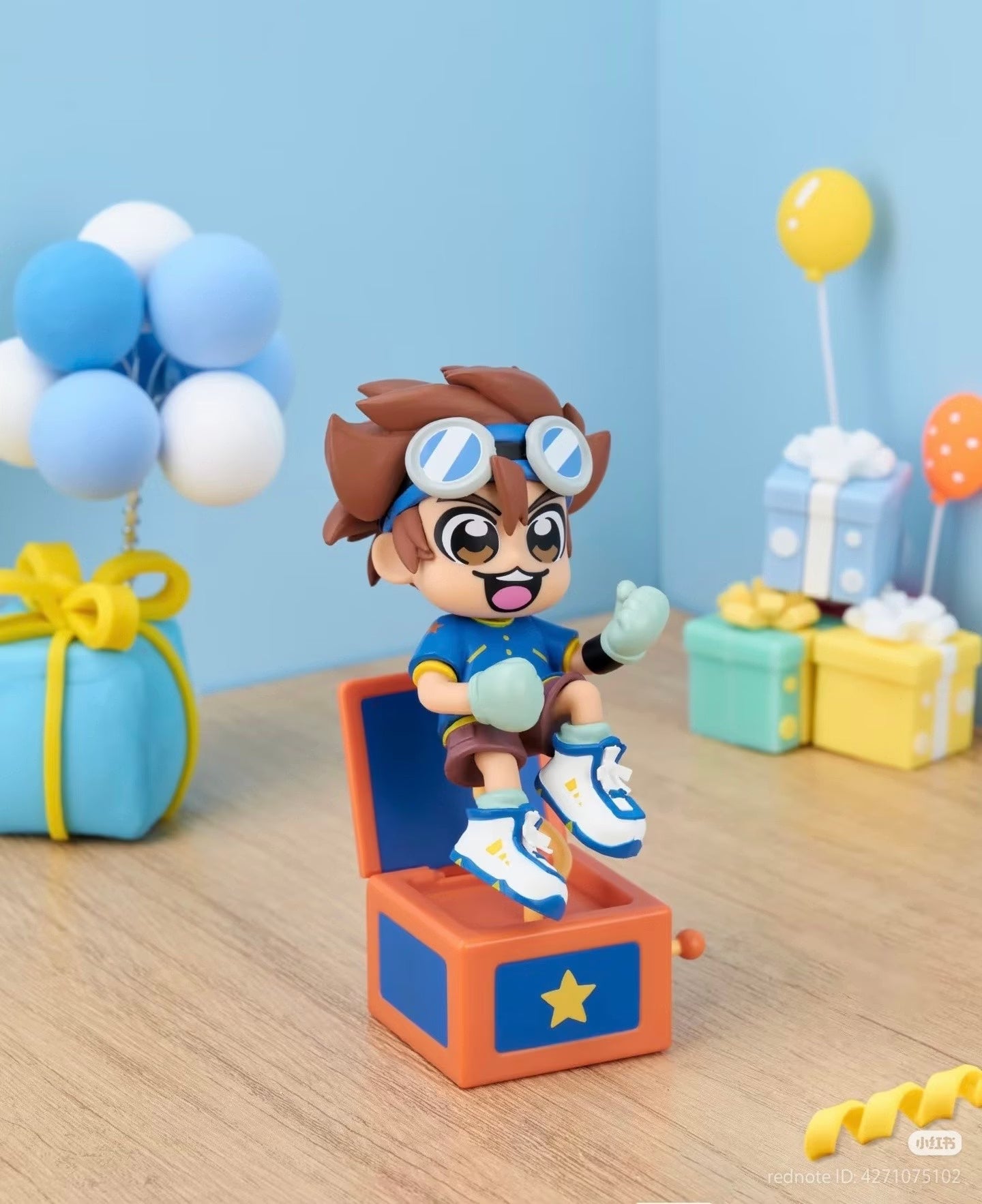 BN Figure Q Digimon Adventure x Buku Okawa Blind Box