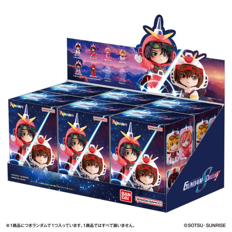 Gundam Seed Destiny B-N Figure Q 全6種 セット BANDAI BN Figure Q Mobile Suit Gundam Seed Destiny Pajamars Blind