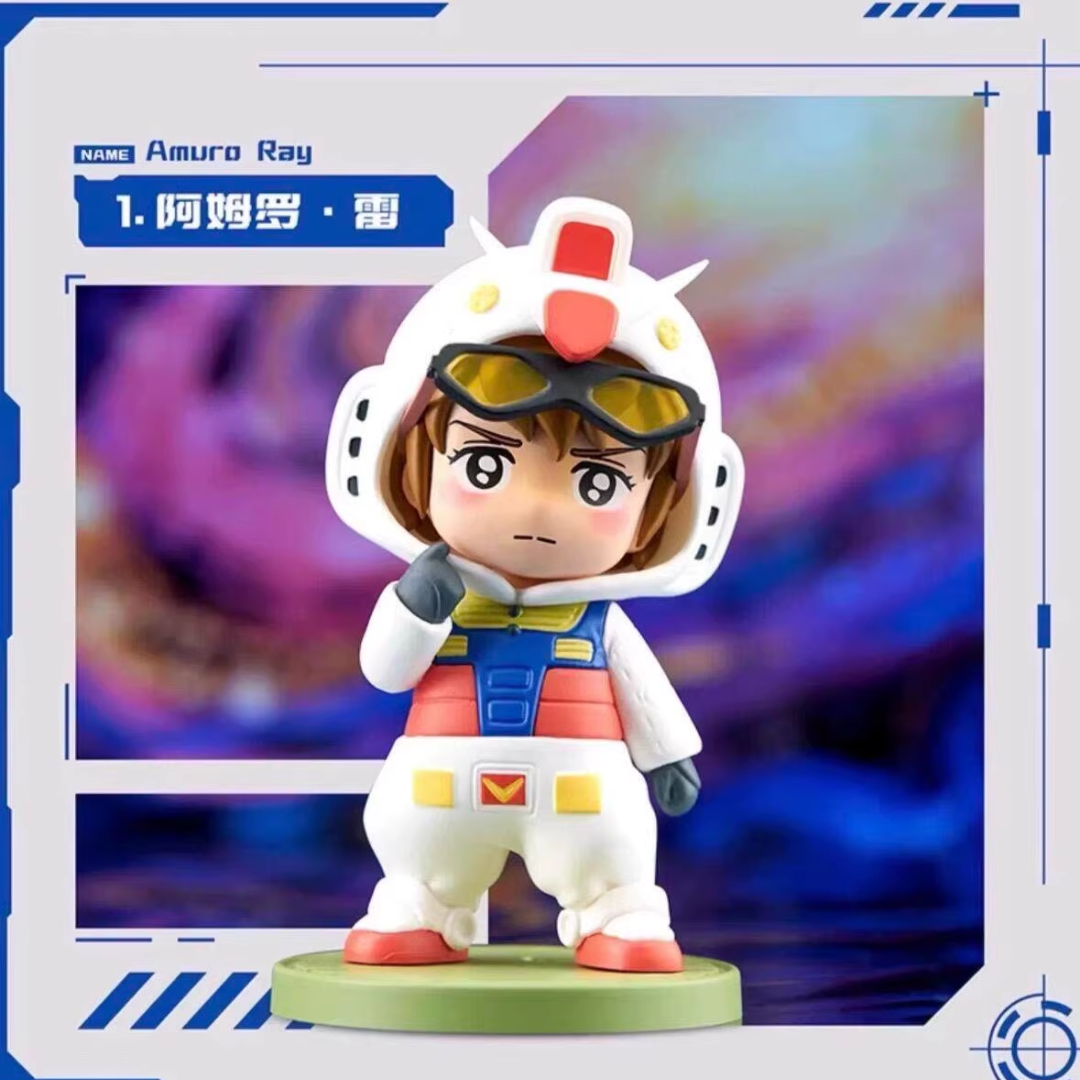 BN Figure Q Mobile Suit Gundam Universal Century Pajamars Series 2 Blind Box