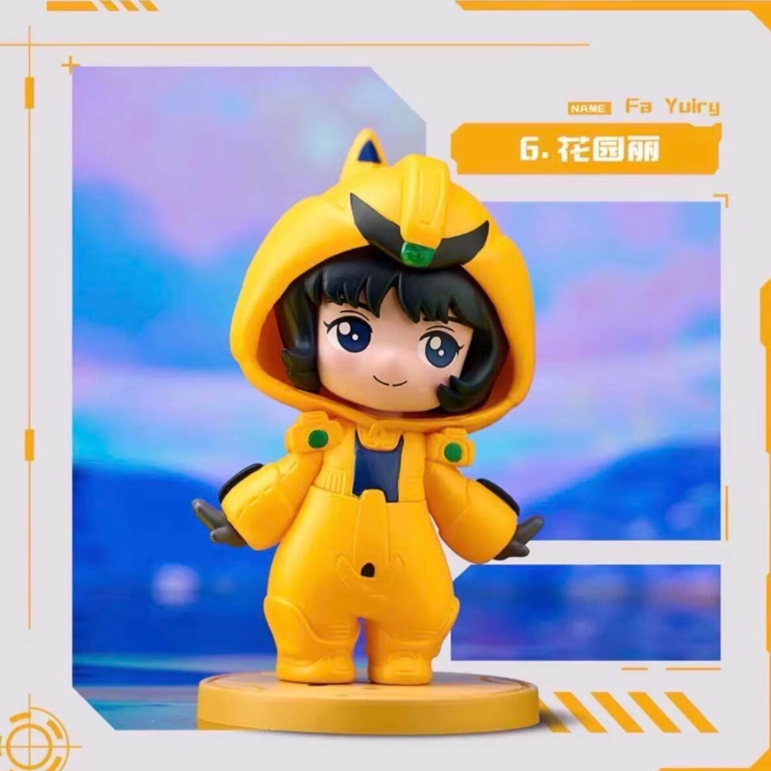BN Figure Q Mobile Suit Gundam Universal Century Pajamars Series 2 Blind Box