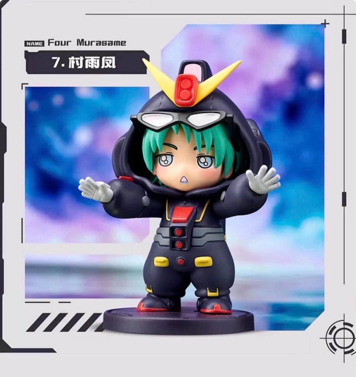 BN Figure Q Mobile Suit Gundam Universal Century Pajamars Series 2 Blind Box