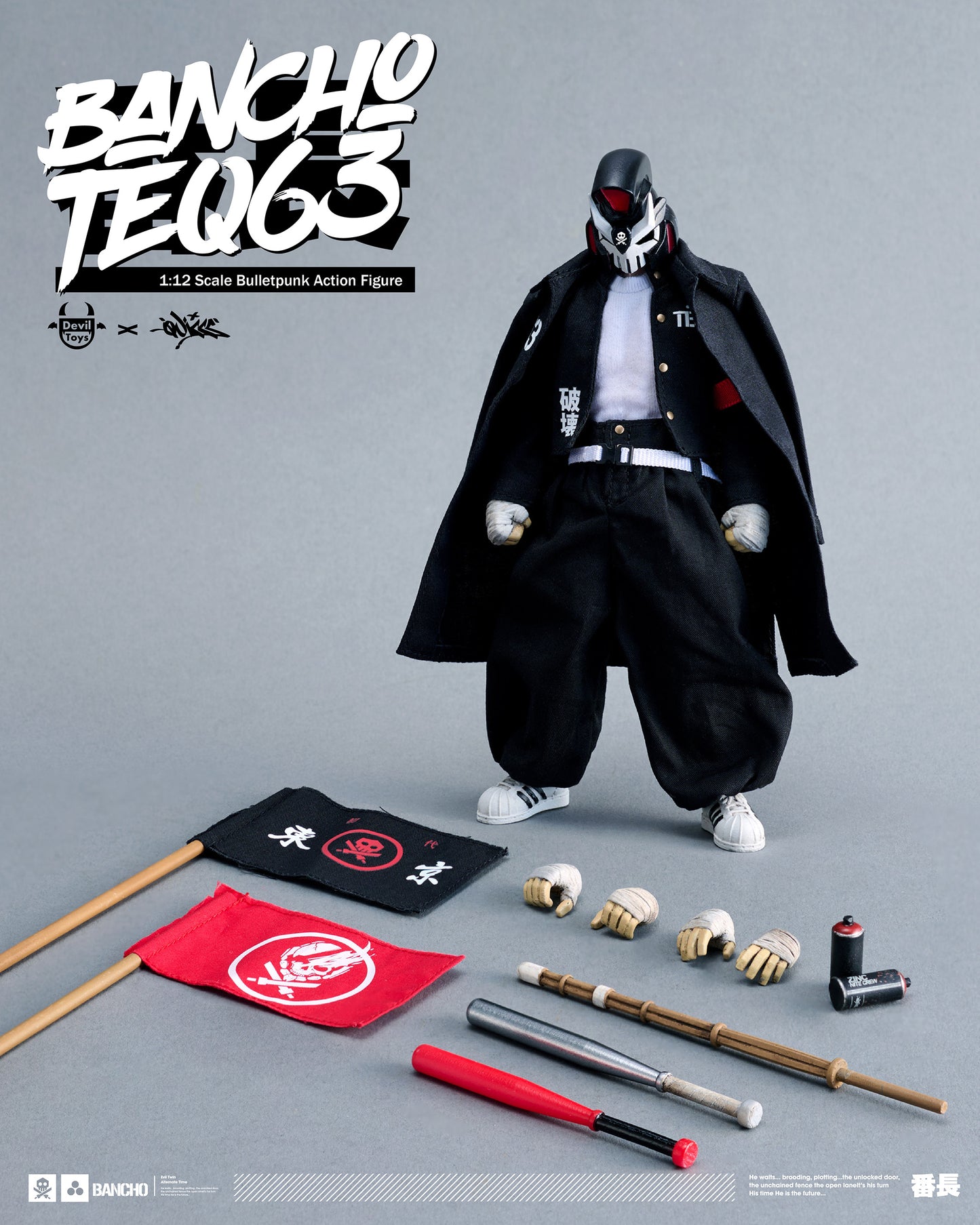 Devil Toys Bancho TEQ63  1:12 Scale Action Figure