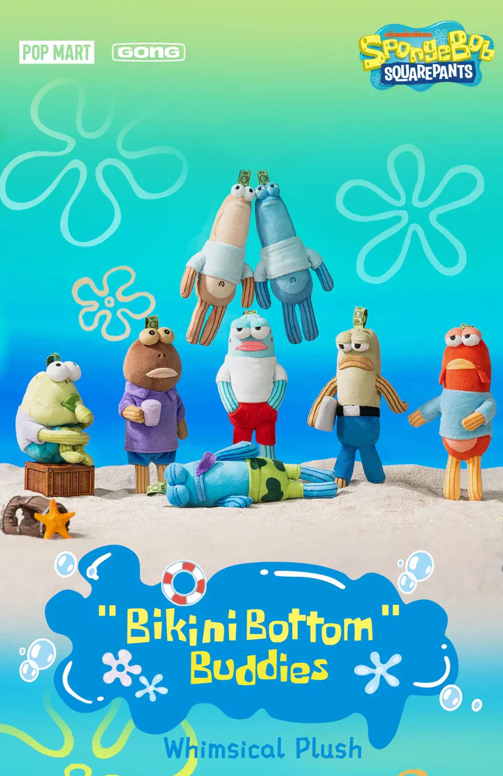 POP MART Bikini Bottom Buddies Whimsical Plush