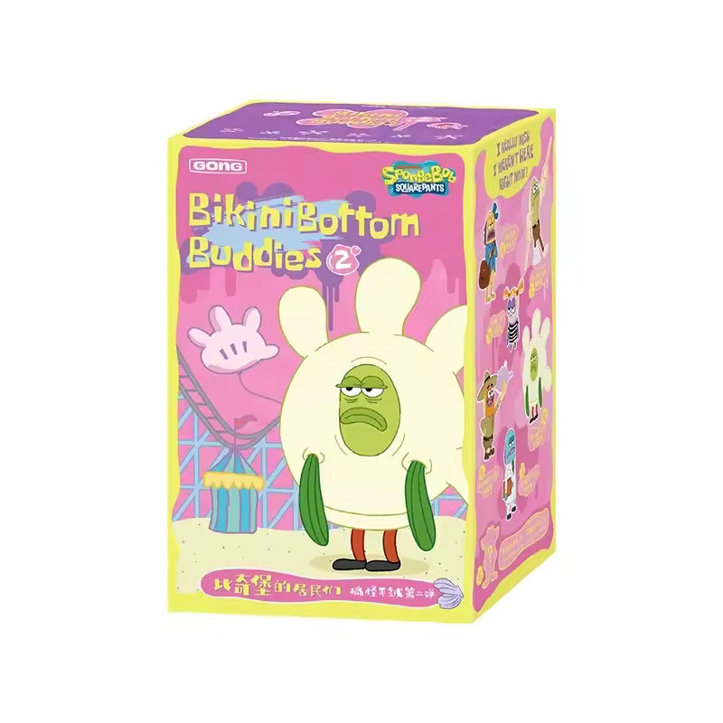 POP MART x GONG SpongeBob SquarePants Bikini Bottom villagers plush series