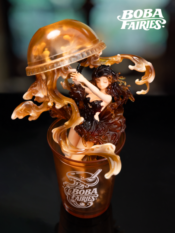WeArtDoing Boba Fairies Brown Sugar Art Figure