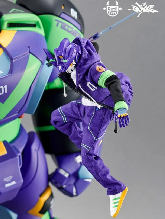 Devil Toys Bulletpunk TEQ63 Unit 1 Colorway 1/12 Scale Action Figure