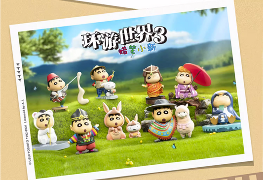 CRAYON SHINCHAN Around the World Blind Box