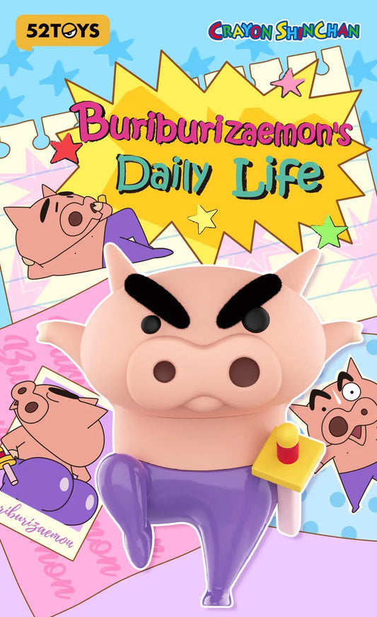 52Toys CRAYON SHIN-CHAN BURIBURIZAEMON'S DAILY LIFE 