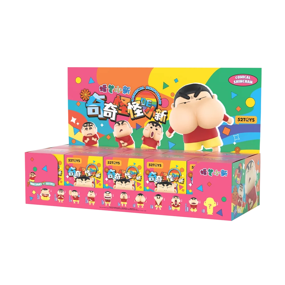 52Toys CRAYON SHIN-CHAN Comical Series Blind Box