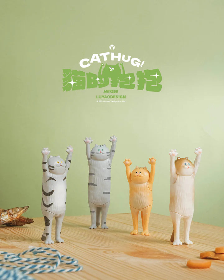 Luyao Design x Wky560 Studio Cat Hug Blind Box Series