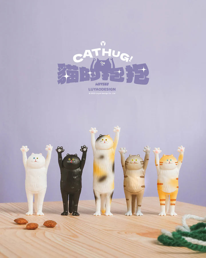 Luyao Design x Wky560 Studio Cat Hug Blind Box Series
