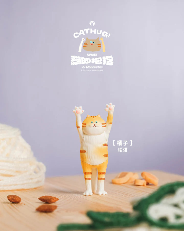 Luyao Design x Wky560 Studio Cat Hug Blind Box Series