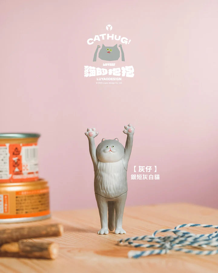 Luyao Design x Wky560 Studio Cat Hug Blind Box Series