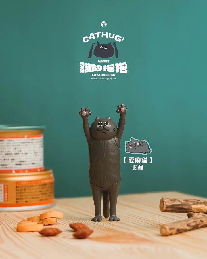 Luyao Design x Wky560 Studio Cat Hug Blind Box Series