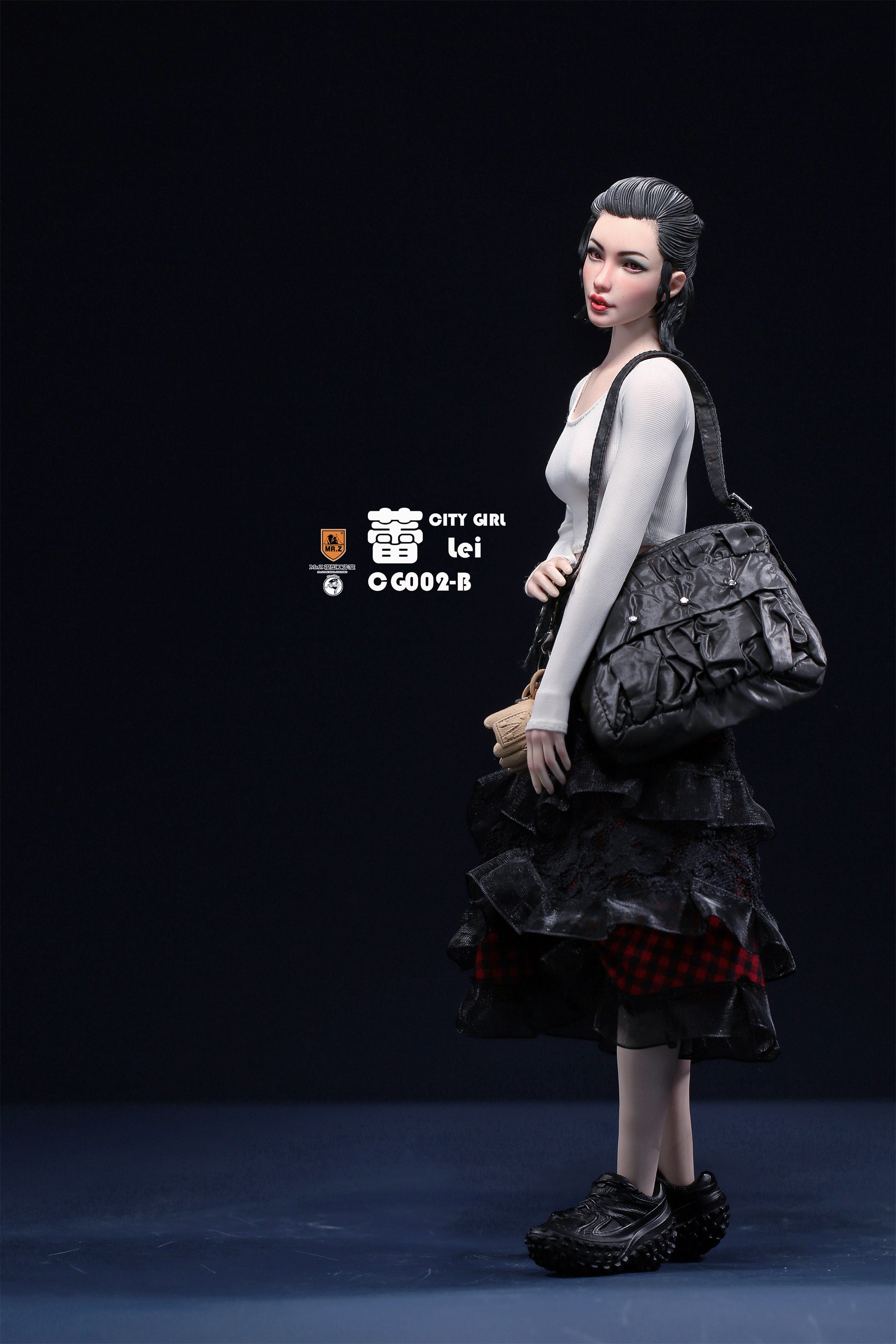 City Girl Lei Designer Toy Action Figure by WeArtDoing x Mr. Z