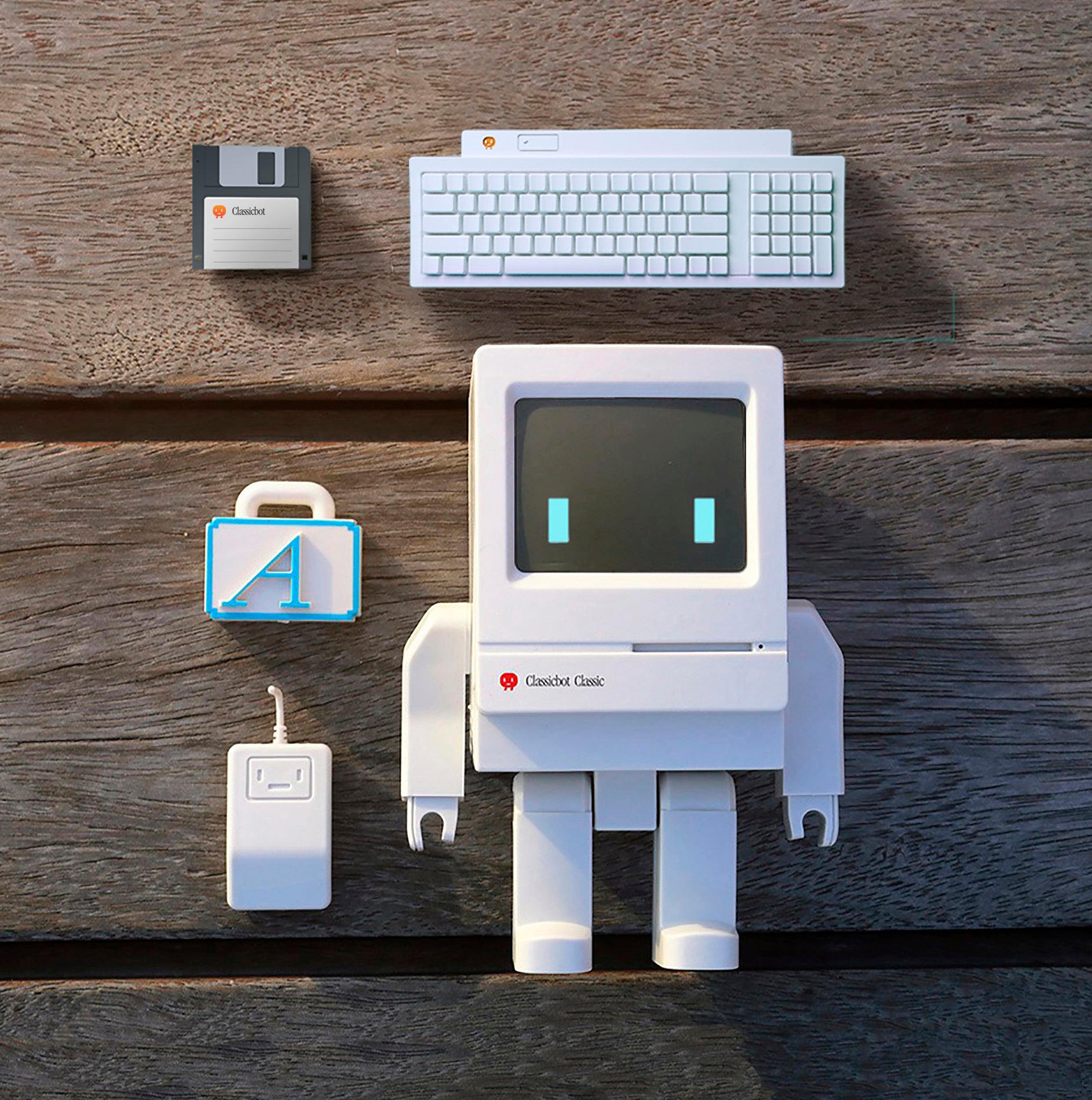 Classicbot Retro Computer Designer Toy