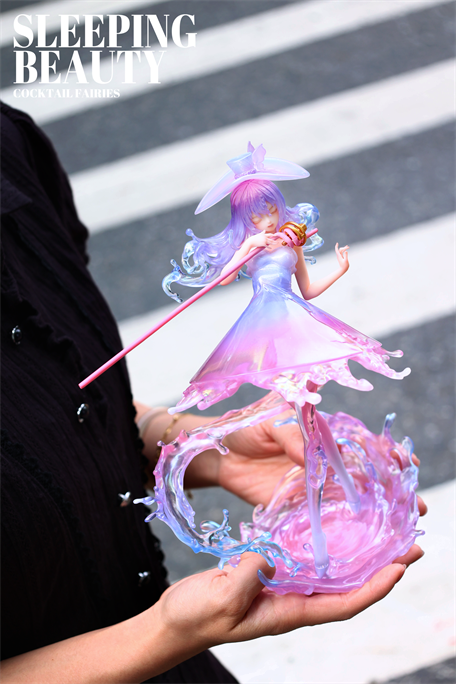 WeArtDoing Cocktail Fairies Pink Lady Art Figure