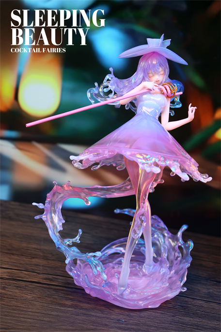WeArtDoing Cocktail Fairies Pink Lady Art Figure