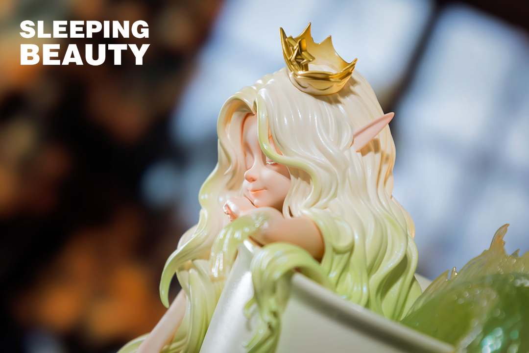 Sleeping Beauty Coffee Fairies Latte Art Figure by WeArtDoing Sleeping Beauty Coffee Fairies Latte Art Figure by WeArtDoing