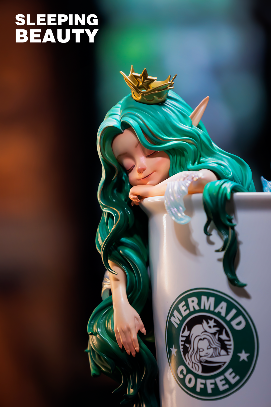 Coffee fairy designer toy front